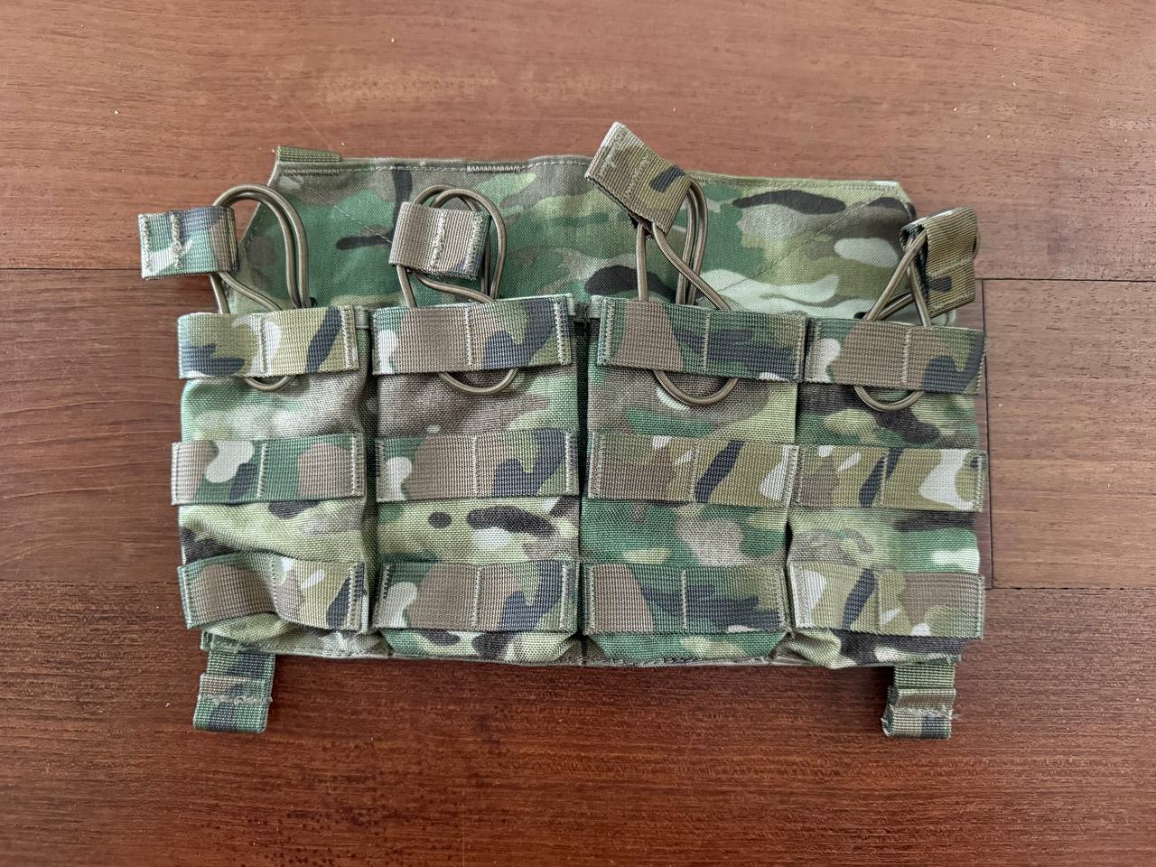 Russian Ars Arma Open Top 4-Cell AK Magazine Placard - Old Gen - Multicam