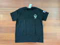 Russian SOBR Special Forces T-Shirt - Black 100% Cotton - Size 48