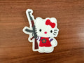 Russian Hello Kitty with AK - Military Patch