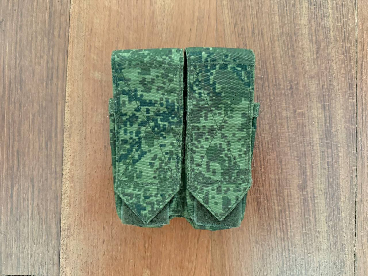 Russian Wartech Double Pistol Mag Pouch - EMR Digital Flora