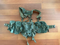 Russian SSO (SPOSN) Smersh Load Bearing Rig - Olive Drab, a military-style load bearing vest with multiple pouches and adjustable straps designed for Russian surplus tactical use.