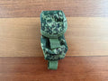 Russian Triada-TKO Single Grenade Pouch - EMR Camo in digital camouflage pattern designed for secure carrying of a single grenade, featuring durable fabric and secure closure.