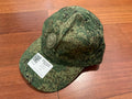 Russian Army Cap - EMR Digital Flora - Size 58 in green digital camouflage pattern with a round military insignia on the front, displayed on a wooden surface.