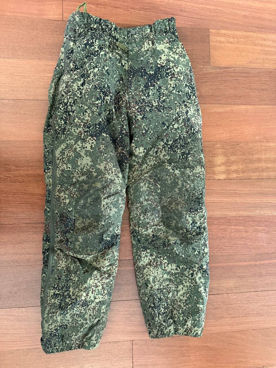 (USED) Russian Military VKPO Winter Pants - EMR Digital Flora - Size 46-2