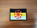Russian Imperial Flag Slavic Kolovrat - Military Patch