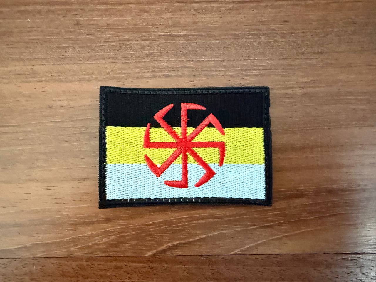 Russian Imperial Flag Slavic Kolovrat - Military Patch