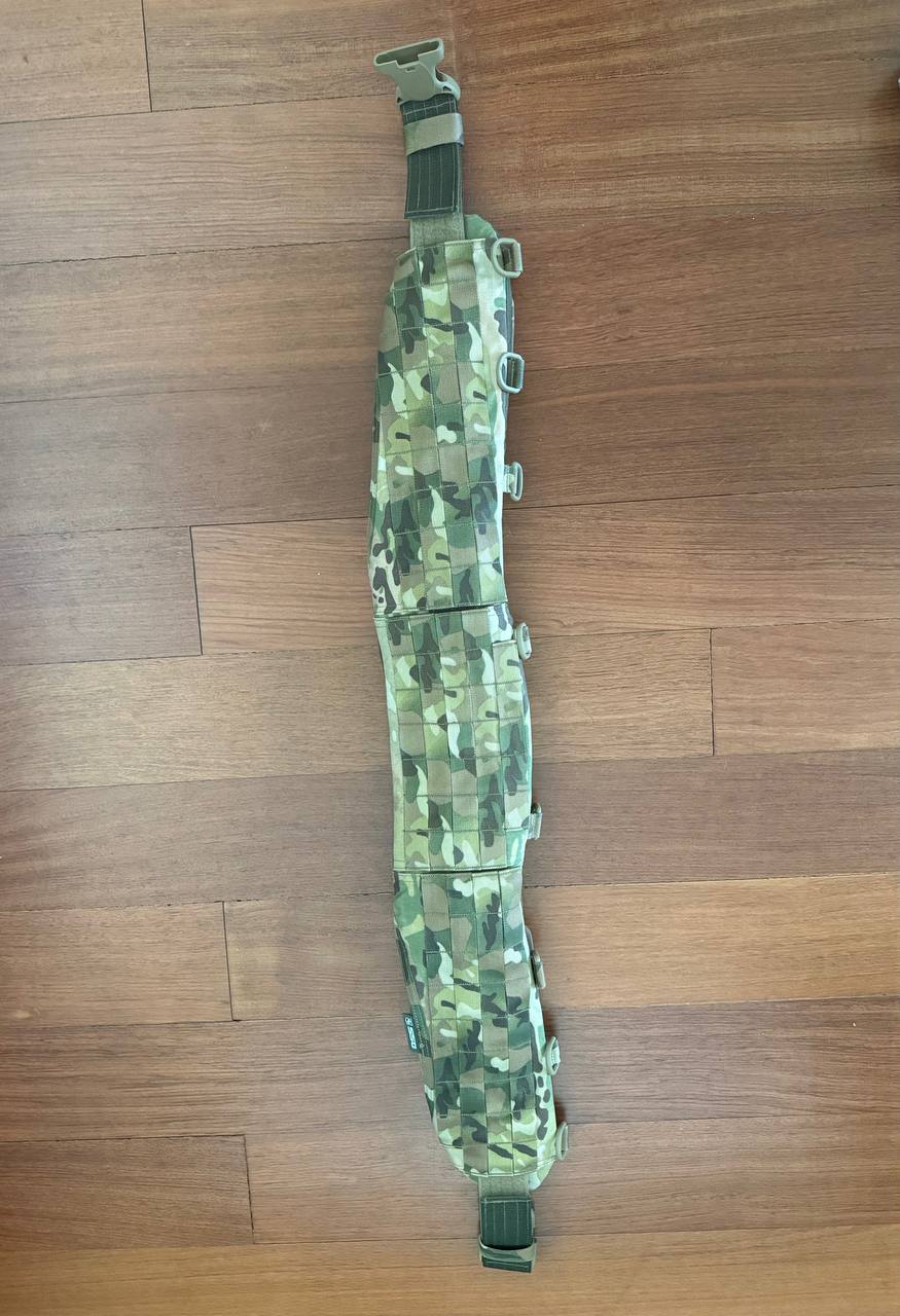 Russian SSO Voin Pro Tactical Belt with Soft Armor BR1+ - Multicam - Size 54-56