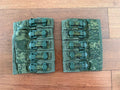 Russian Tekhinkom VOG Grenade Pouches With Silent Clips - EMR Camo