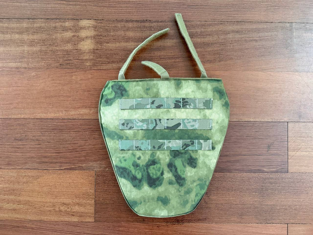 Russian Ars Arma A-18 Groin Pad + PE BR1A Armor Insert - A-TACS FG Camo