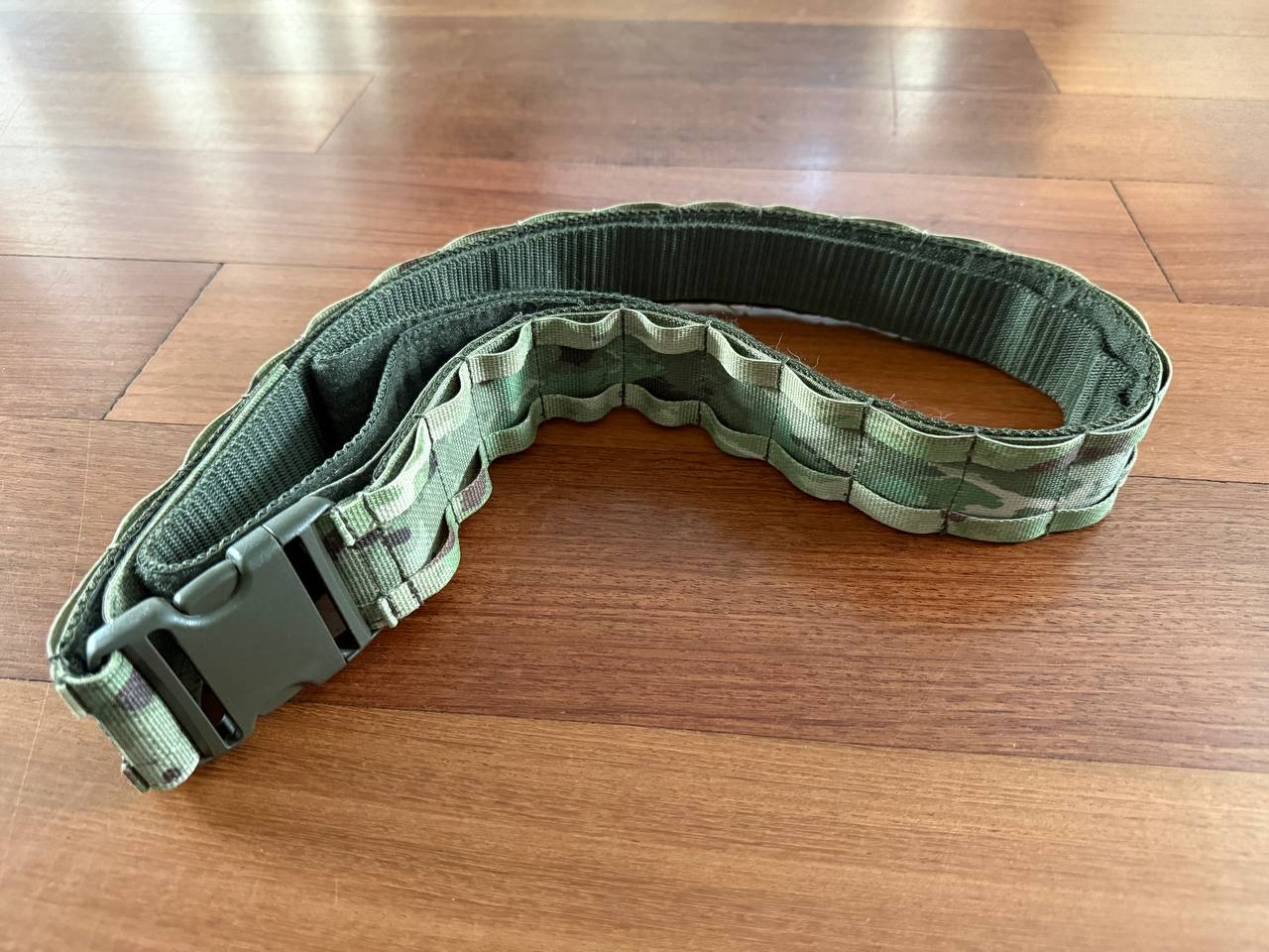 Russian Wartech TV-108 Tactical Belt - Size 120cm - A-TACS FG Camo