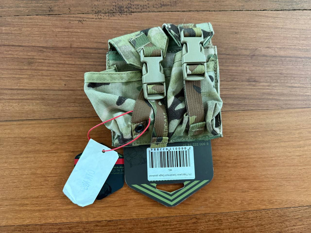 Russian Ars Arma Double Grenade Pouch "Eagle" - Multicam