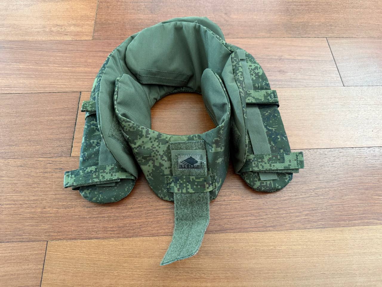 Russian Ars Arma Universal Neck Protection w/ Aramid Inserts - EMR Camo