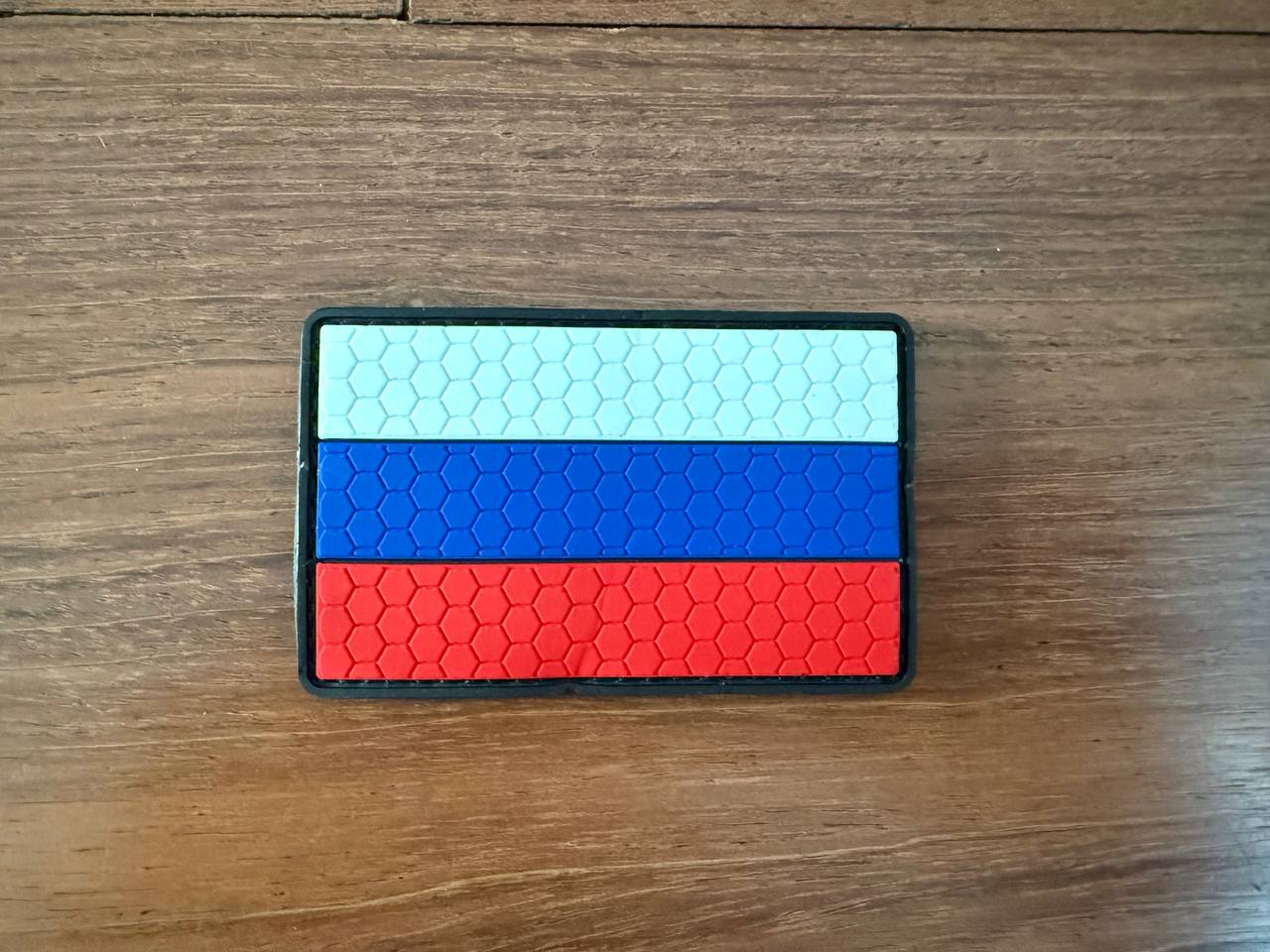 Russian Mordor Tac Tricolor Flag PVC - Military Patch