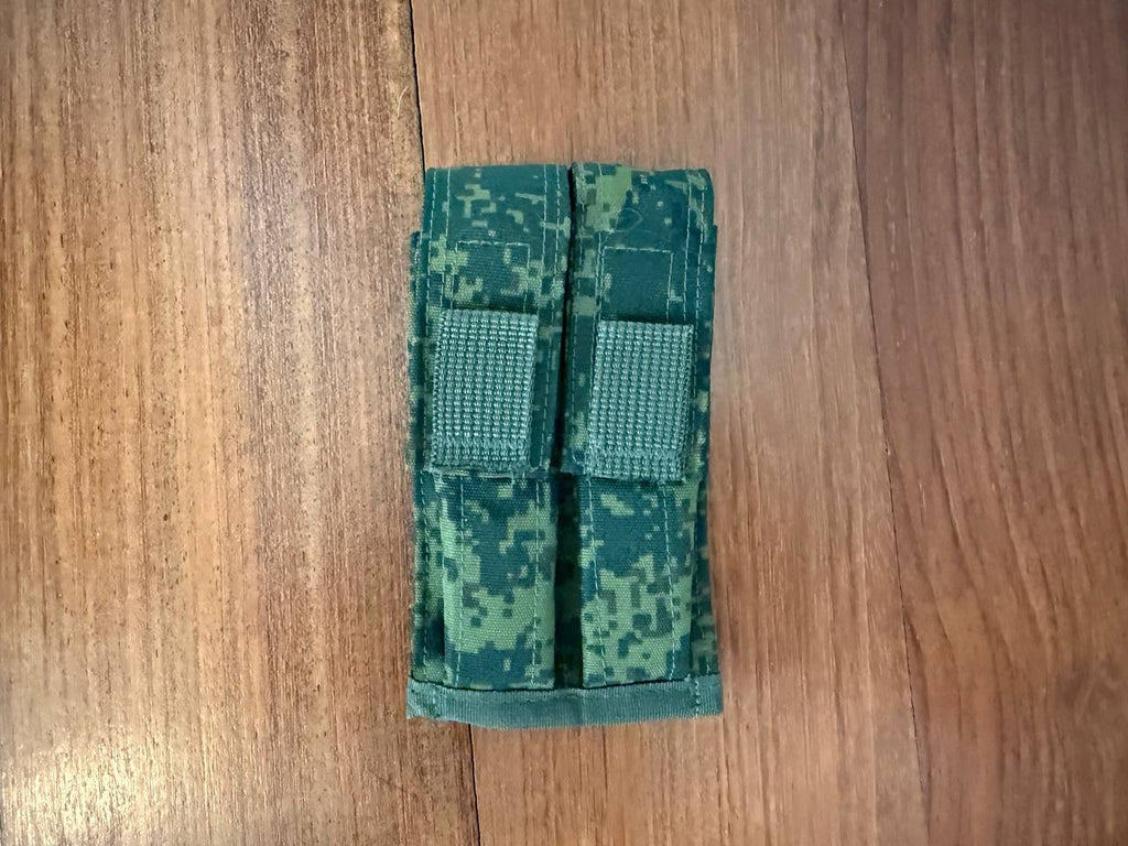 Russian Tekhinkom Double Pistol Mag Pouch - EMR Digital Flora Camo