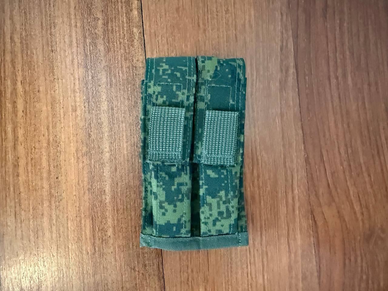 Russian Tekhinkom Double Pistol Mag Pouch - EMR Digital Flora Camo