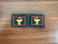 Russian Military Medical Service Collar Field Patches