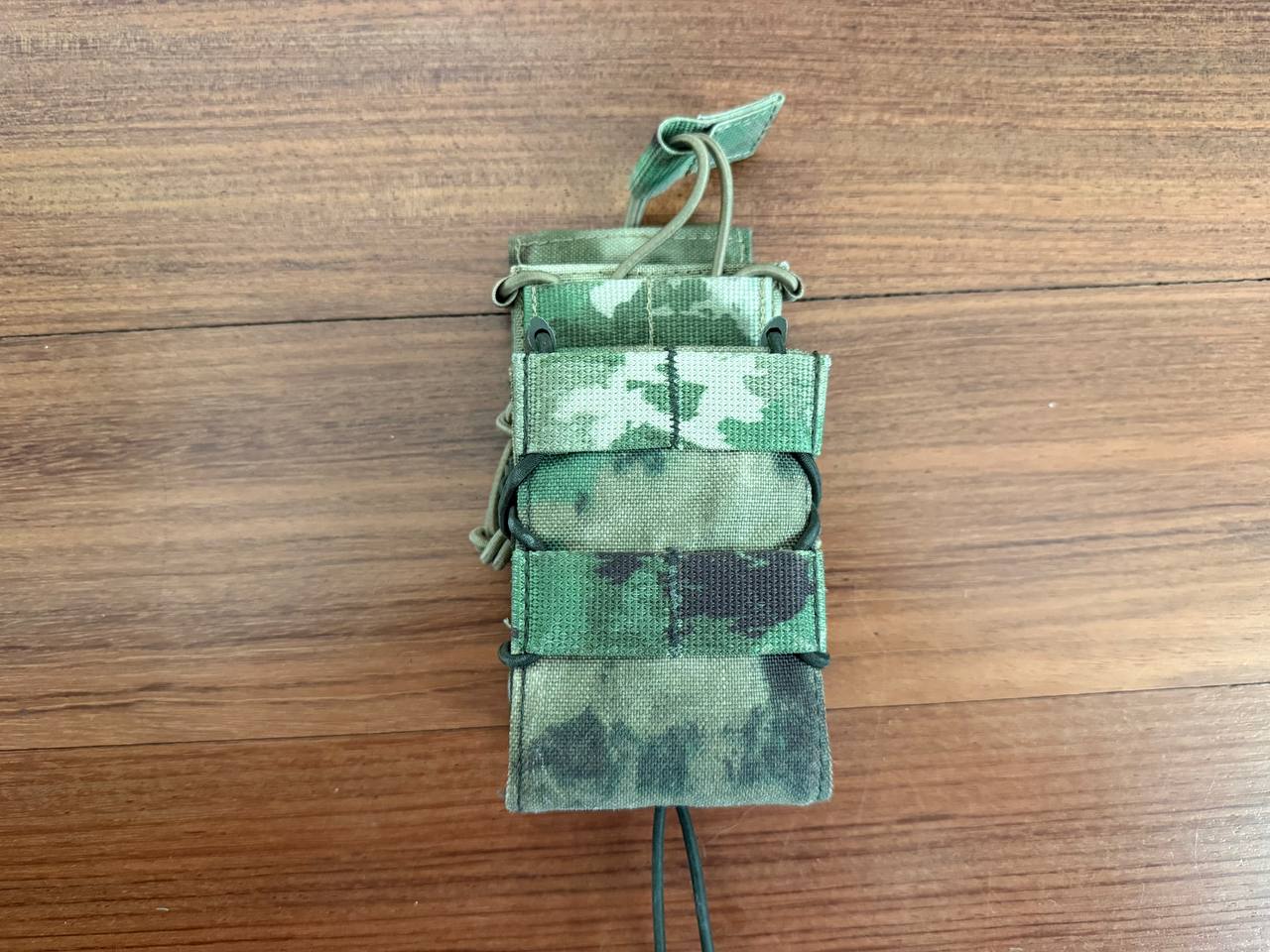 Russian Wartech Double Mag Open Pouch - ATACS FG Camo