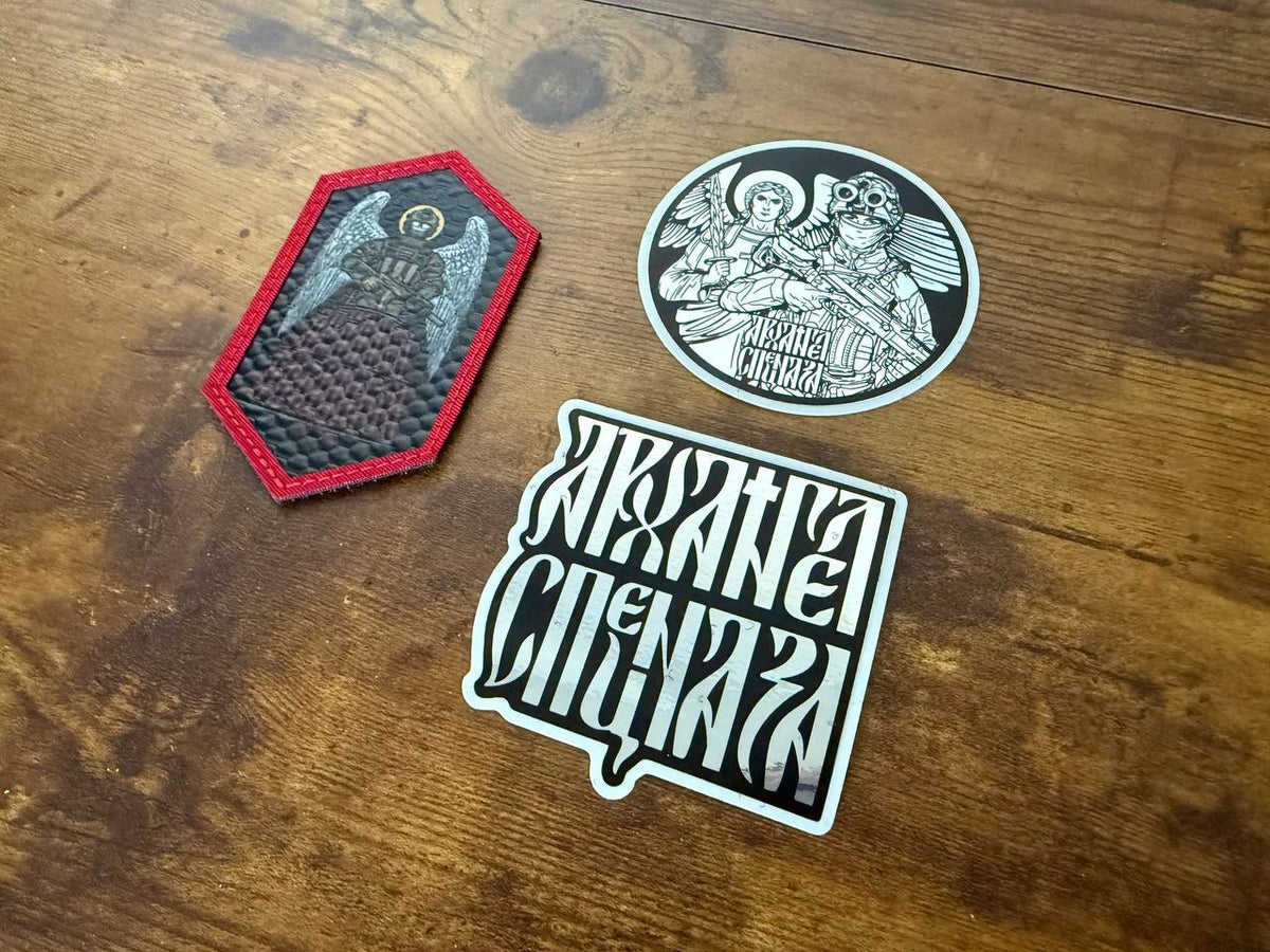 Russian Arkhangel of Spetsnaz x ROTA Limited Edition Patch + Stickers Set