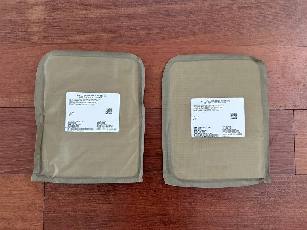 USMC Gen III Plate Carrier Side Plate Ballistic Inserts