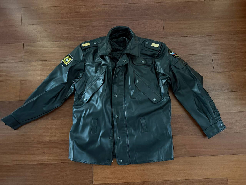 Russian Ministry of Internal Affairs (MVD) Leather Jacket 1990s - Size 48/6
