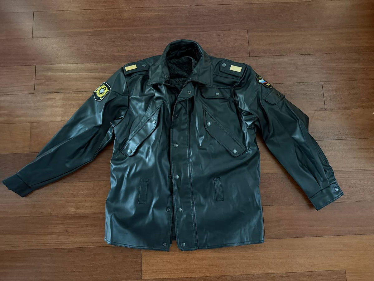 Russian Ministry of Internal Affairs (MVD) Leather Jacket 1990s - Size 48/6