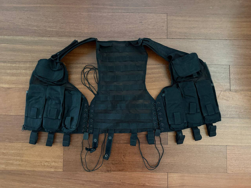 Russian SSO/SPOSN Strike-Omega Tactical Mesh Vest - Black