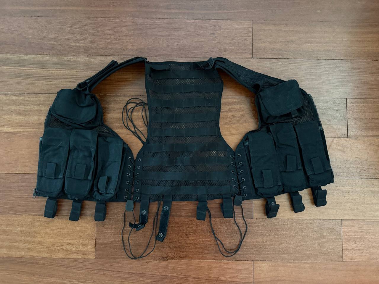 Russian SSO/SPOSN Strike-Omega Tactical Mesh Vest - Black