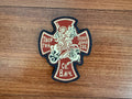 Russian Orthodox St George Victorious Cross Military Patch