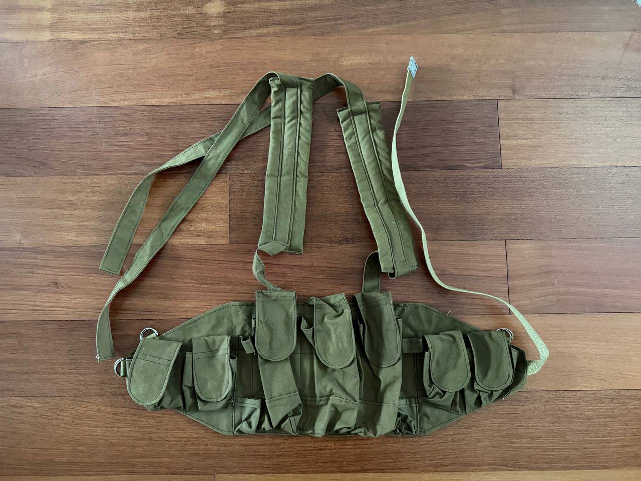 Russian Soviet Army Lifchik Chest Rig Replica - Olive Color