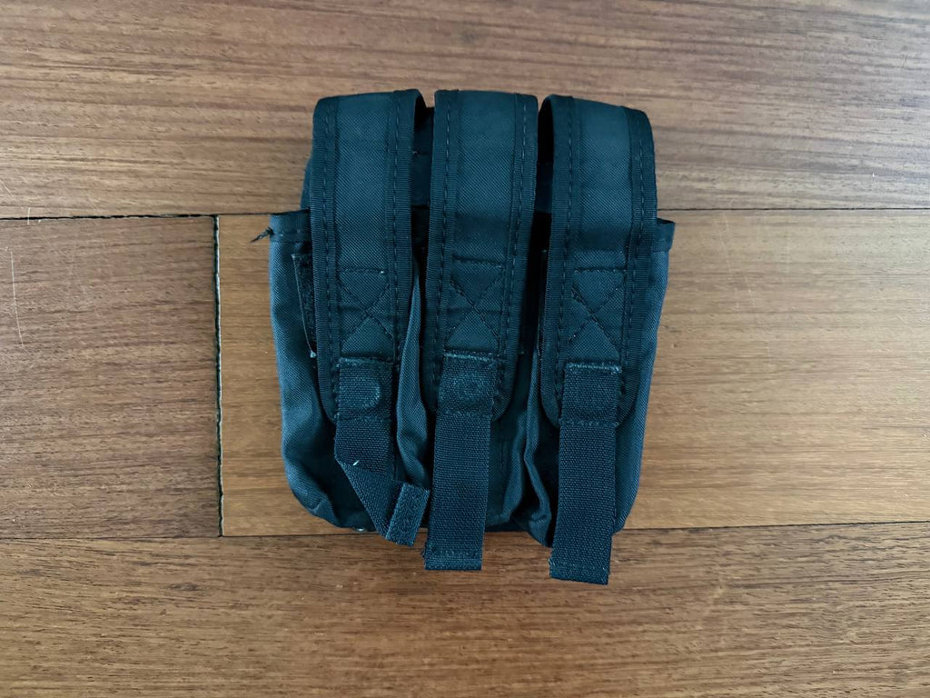 Russian SSO SPOSN Triple Pistol Mag Pouch - Old Gen - Black Color