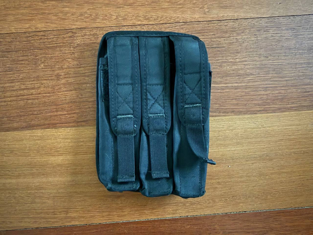 Russian SSO SPOSN Triple SMG Mag Pouch - Old Gen - Black Color