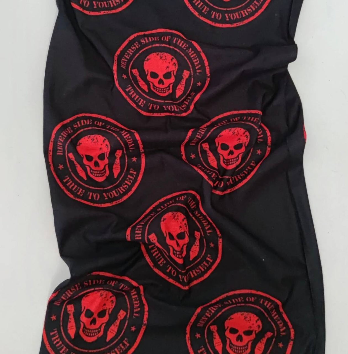 Russian RSOTM Reverse Side of Medal Neck Gaiter / Buff - Mini Logos