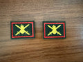 Russian Ground Forces Collar Patch Pair