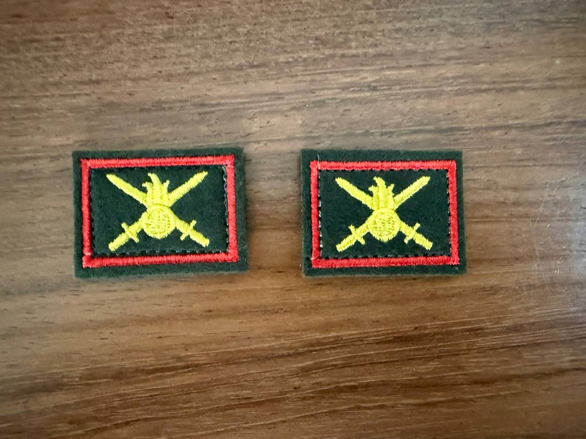Russian Ground Forces Collar Patch Pair
