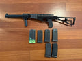 Russian NPO AEG AS VAL Airsoft Rifle Series 23 + LCT Rail & Grip + 6 Mags