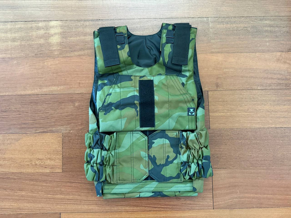 Russian Bastion Fort Defender 2 Vest Replica - Woodland Camo
