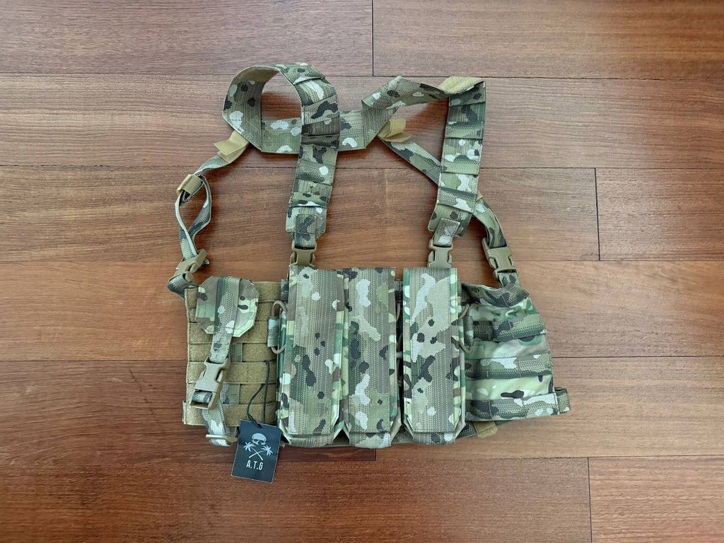 Russian A.T.G. “Modul” Chest Rig - Made for Africa Corps - Multicam
