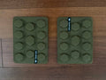 (USED) Russian Ars Arma HEXS Cummerbund Pads Pair Olive Green