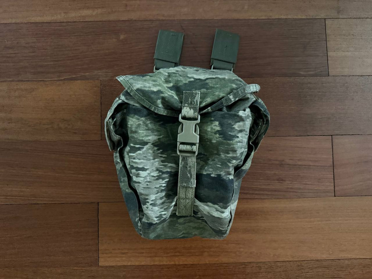 UR Tactical OPS Gas Mask Pouch A-TACS IX Camo