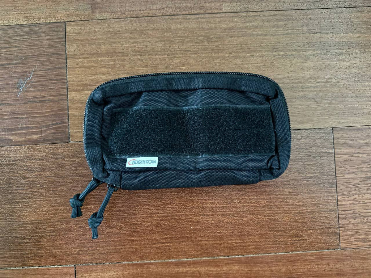 Russian Tekhinkom Horizontal Utility Pouch MOLLE Black