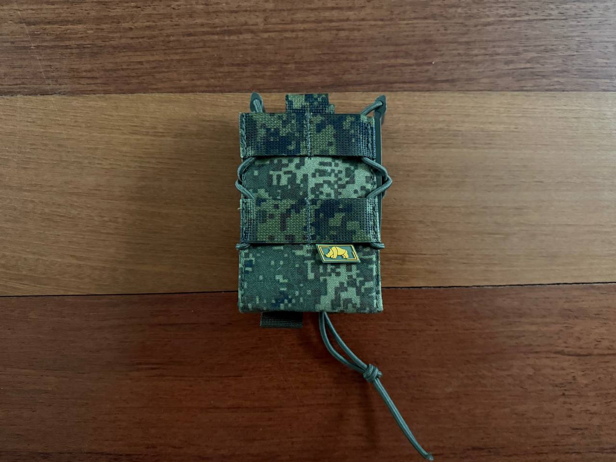 Russian ANA Tactical Fast Open Top AK Mag Pouch MOLLE EMR Digital Flora
