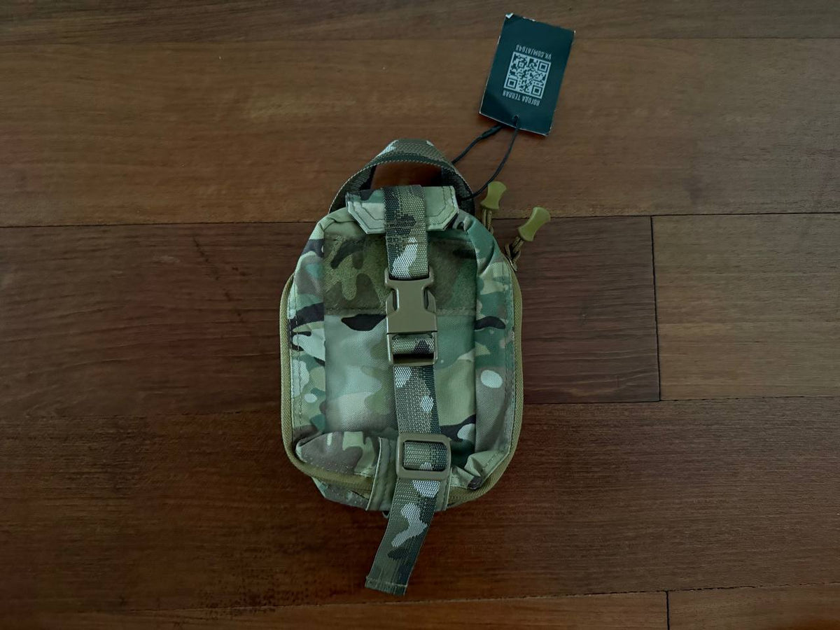 Russian A.T.G. Tactical Rip-Away IFAK Medical Pouch MOLLE Multicam