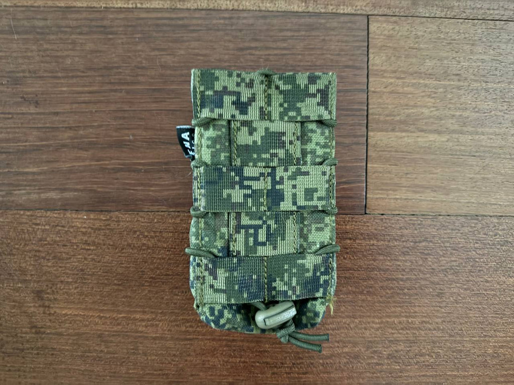 Russian Giena Tactics Fast Open Top AK Magazine Pouch MOLLE EMR Digital Flora