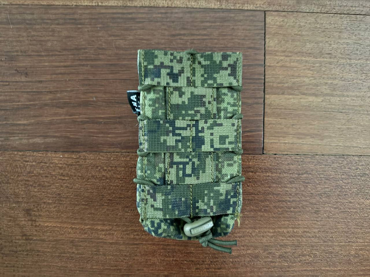 Russian Giena Tactics Fast Open Top AK Magazine Pouch MOLLE EMR Digital Flora