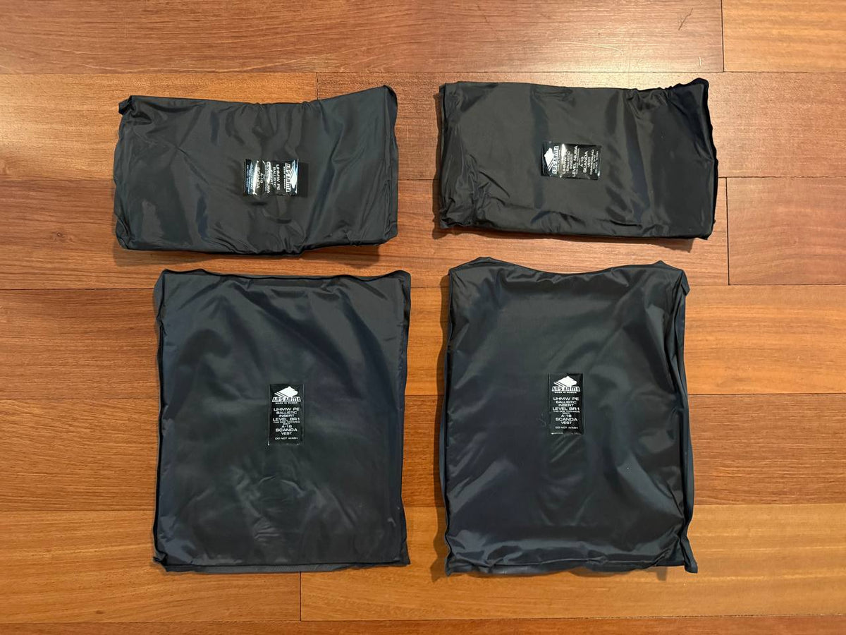 Russian Ars Arma PE Ballistic Inserts Set for A-18 Scanda Vest Size S/M