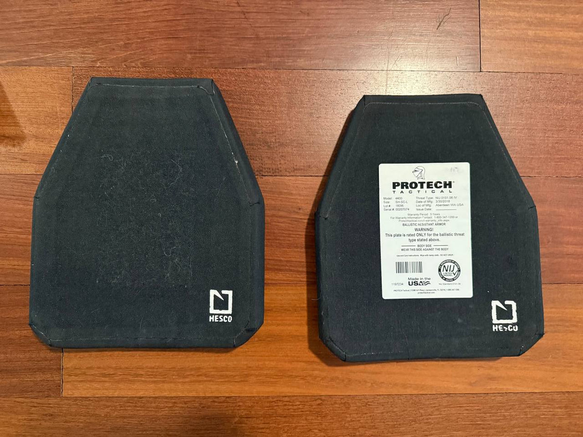 PROTECH Tactical Model 4400 NIJ Level IV Armor Plates Set (Pair)