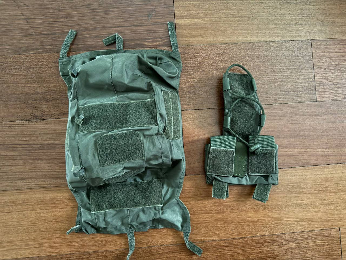 Russian Original Helmet Cover + NVG Pouch for TOR Helmet - Olive