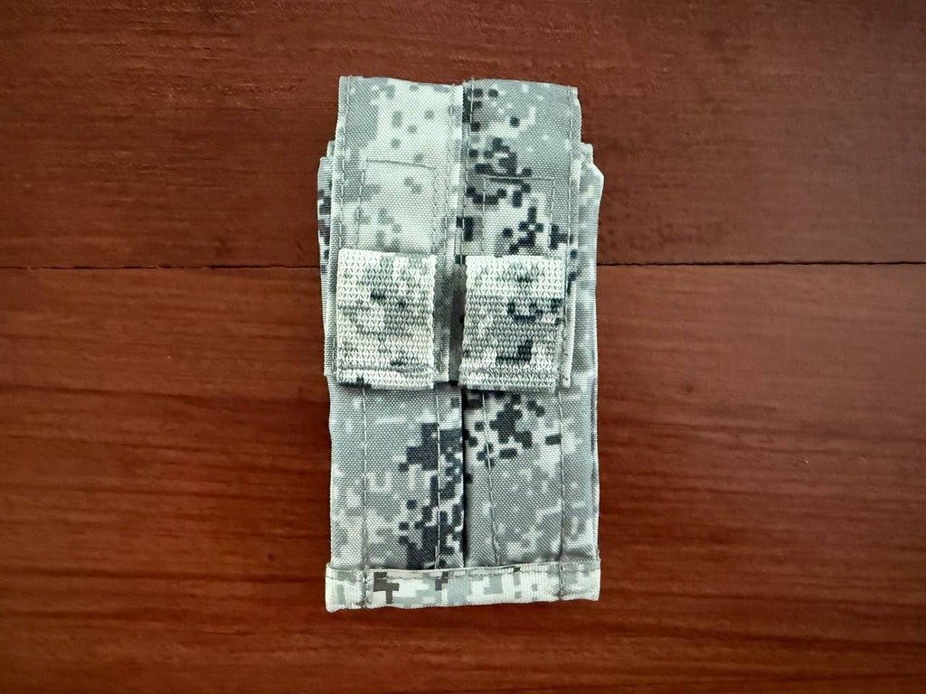 Russian Tekhinkom Double Pistol Magazine Pouch Arctic EMR Camo