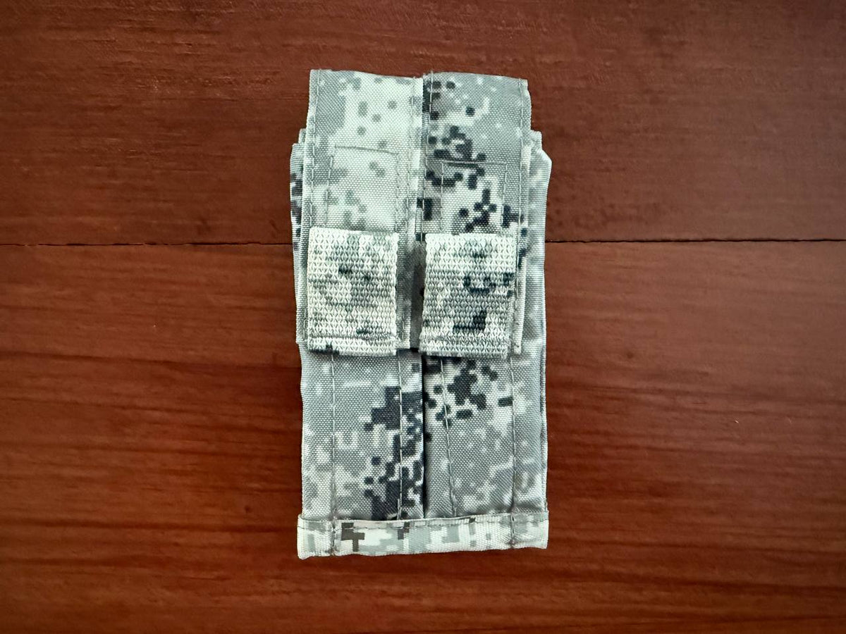 Russian Tekhinkom Double Pistol Magazine Pouch Arctic EMR Camo