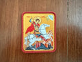 Russian Saint George Slaying Dragon Orthodox Patch - 7х6cm